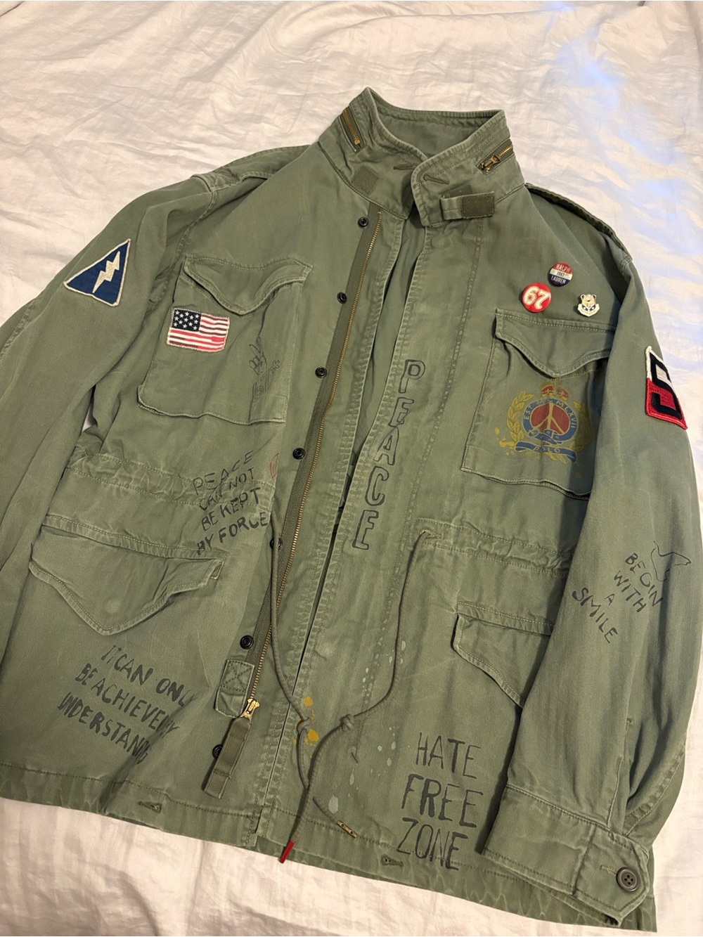 Polo RL M-67 Military Coat - Picture 1 of 15